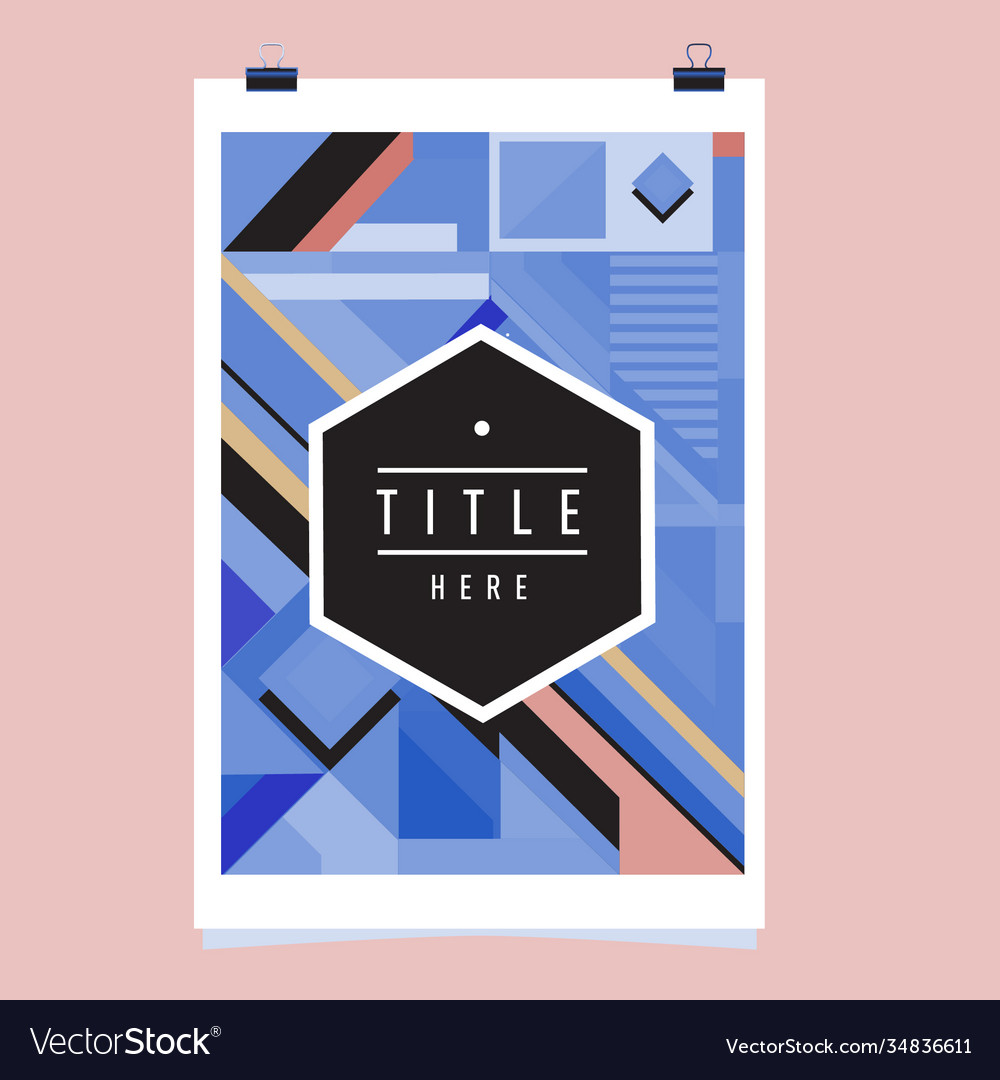 Abstract colorful geometric pattern background