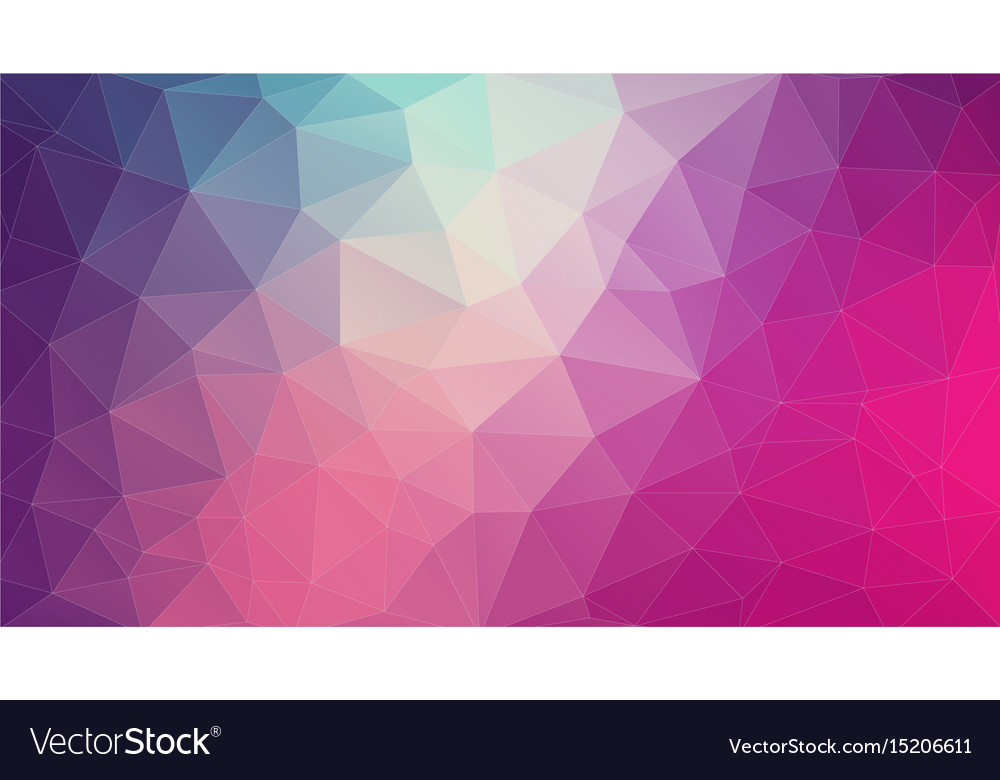 Flat 2d bright violet abstract triangle shape