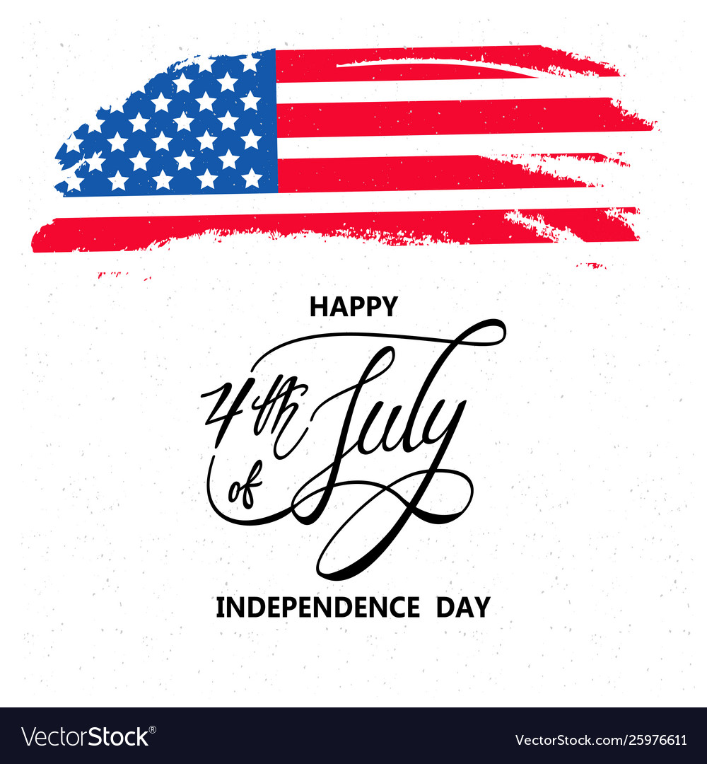 Happy independence day or 4th july background