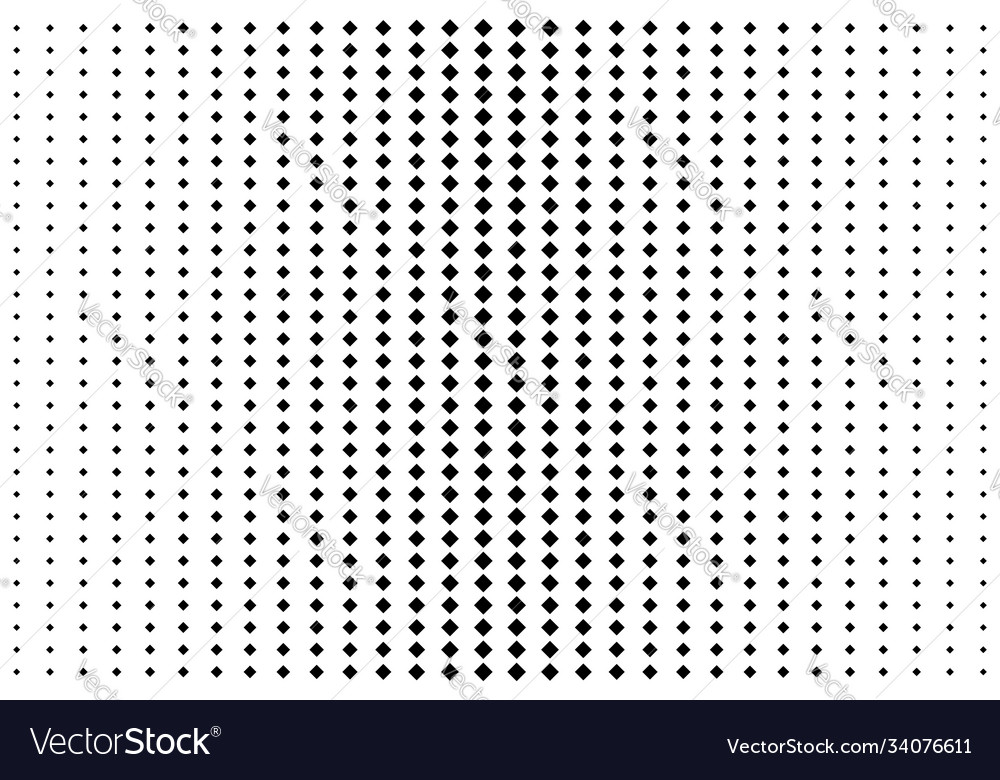 Squares halftone geometric background pattern