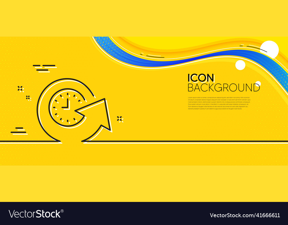 Update time line icon refresh watch sign minimal