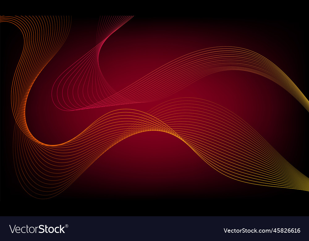 Abstract wave element for design digital Vector Image Abstract wave element for design digital