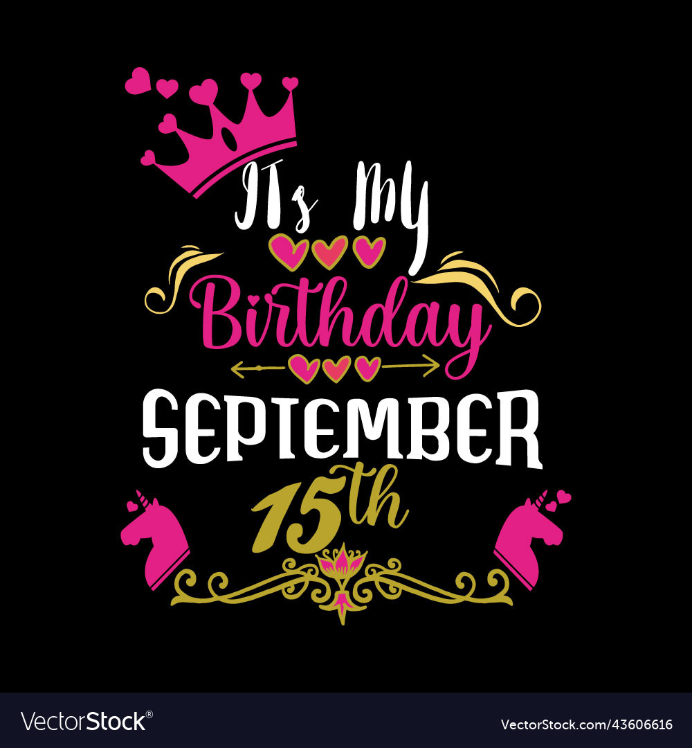 Birthday t-shirt design template vector image Birthday t-shirt design template