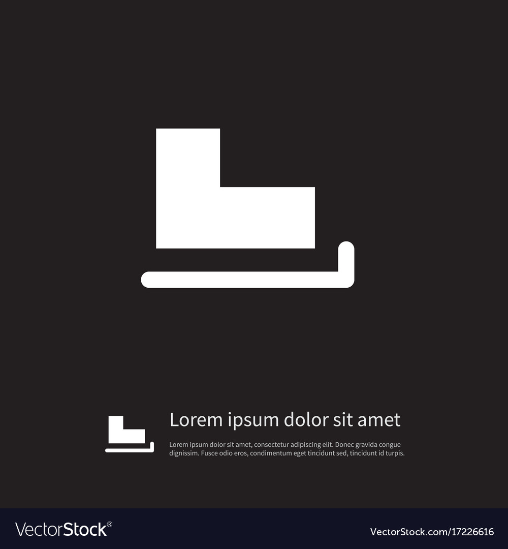 Isolated skates icon slide element can