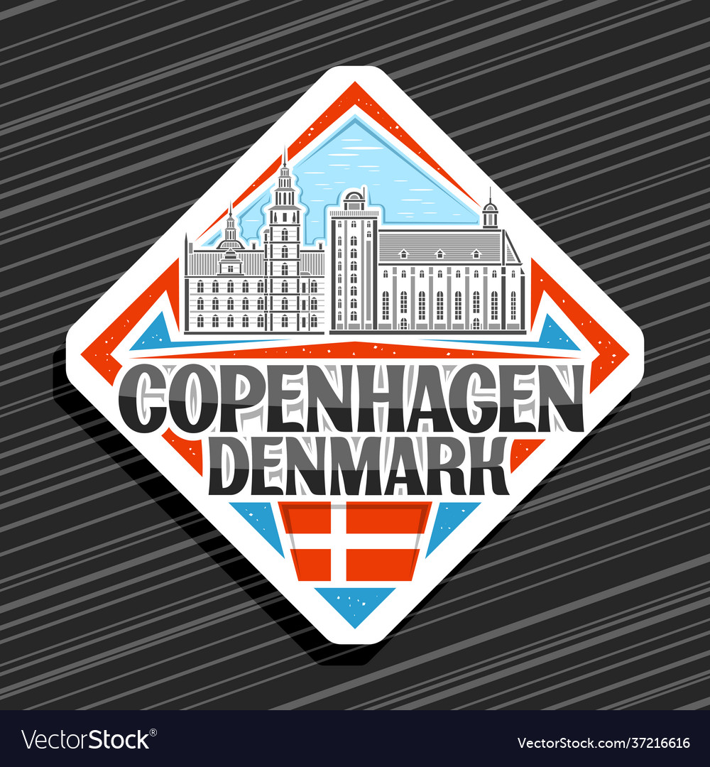 Logo for copenhagen Royalty Free Vector Image - VectorStock