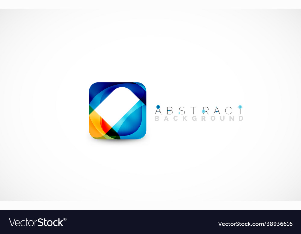 Minimal background abstract square shape