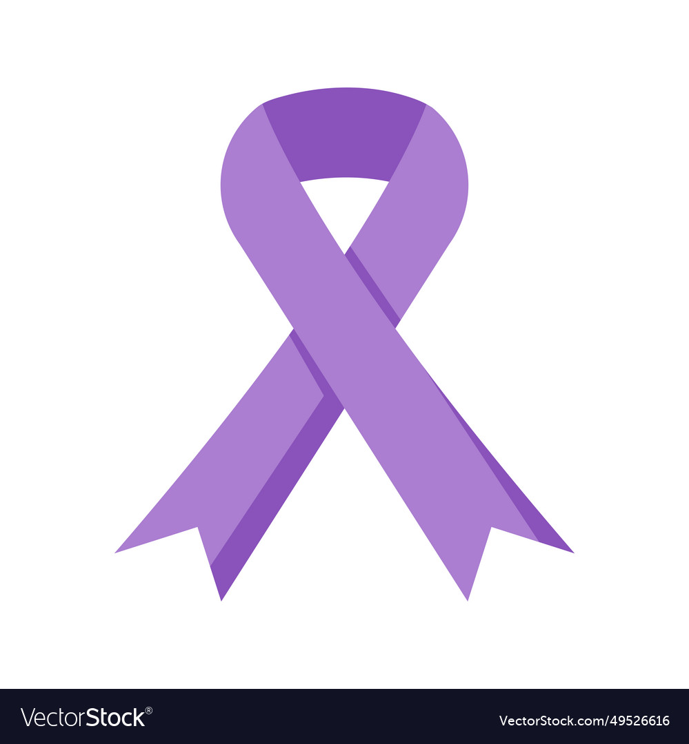 Rett syndrome ribbon Royalty Free Vector Image