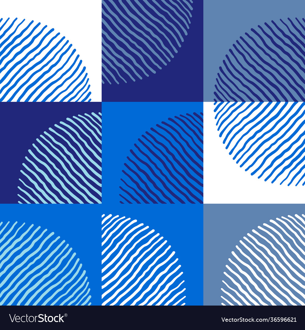 Circular abstract pattern design