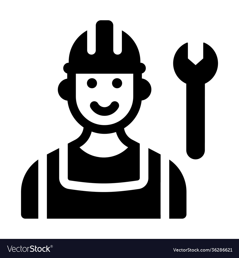 Mechanic Royalty Free Vector Image - VectorStock