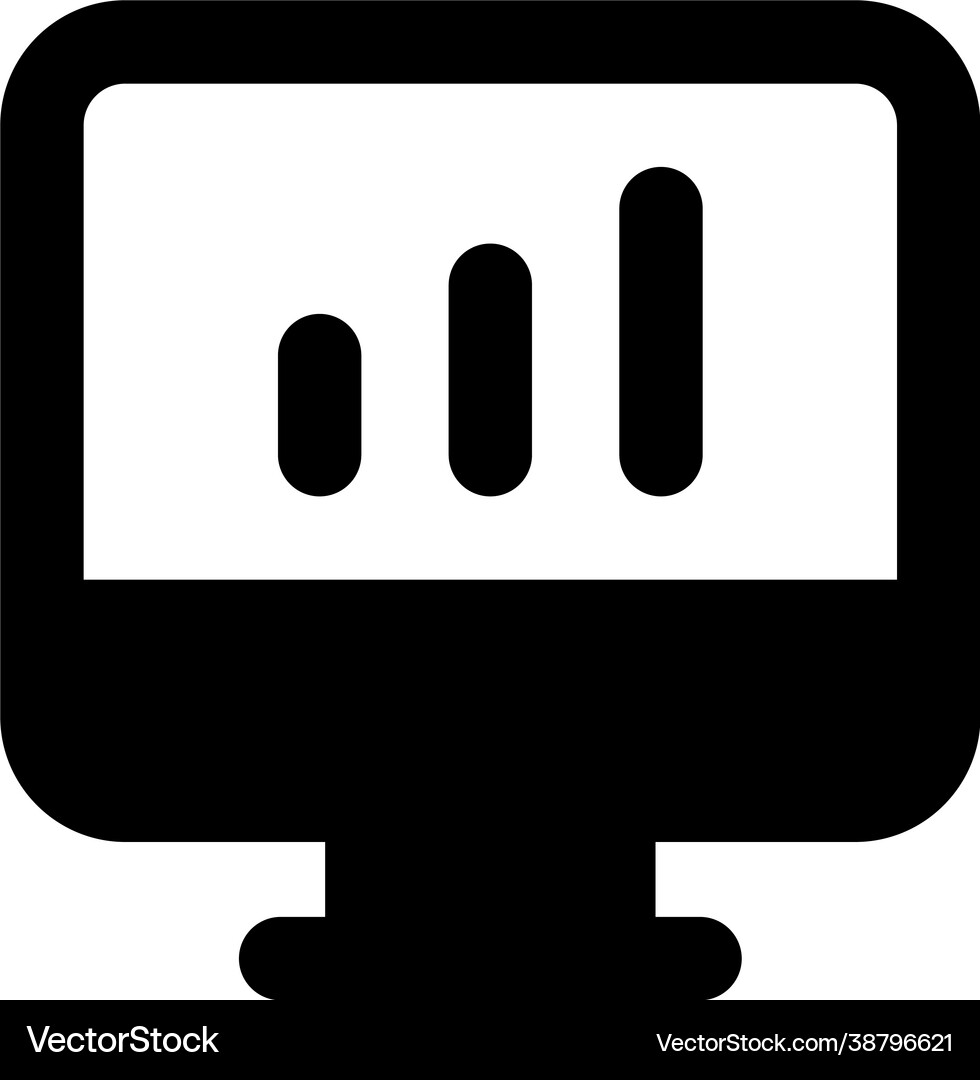 Online data analytics Royalty Free Vector Image