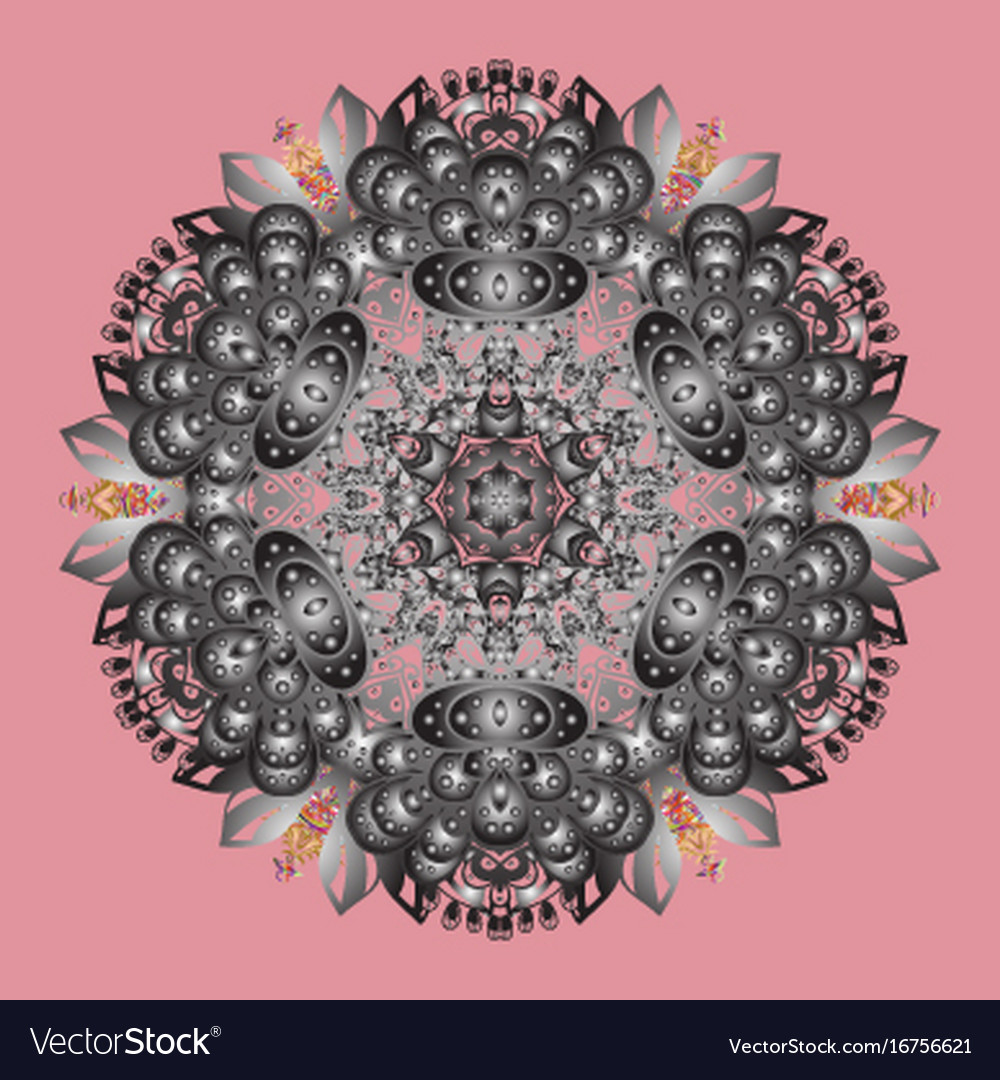 Snowflakes background pattern