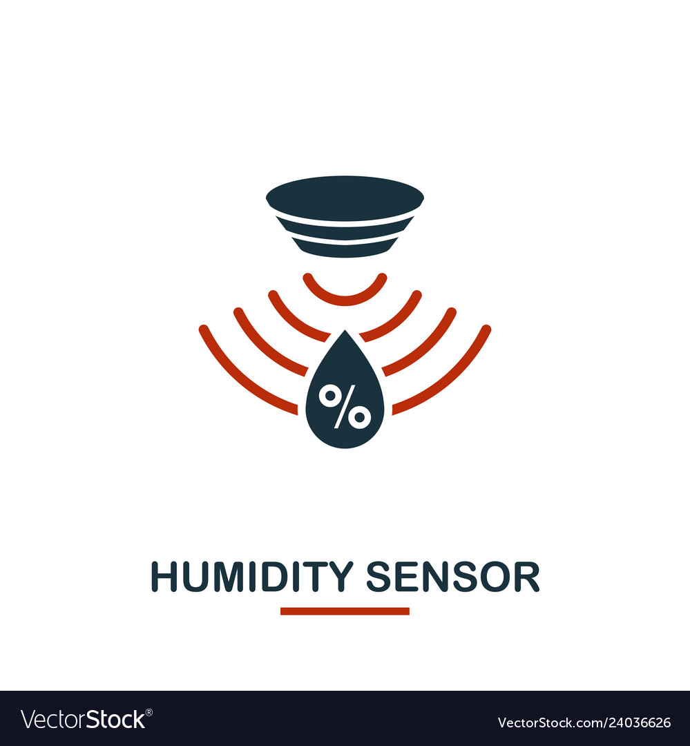 Humidity Sensor Icon - Simple Style