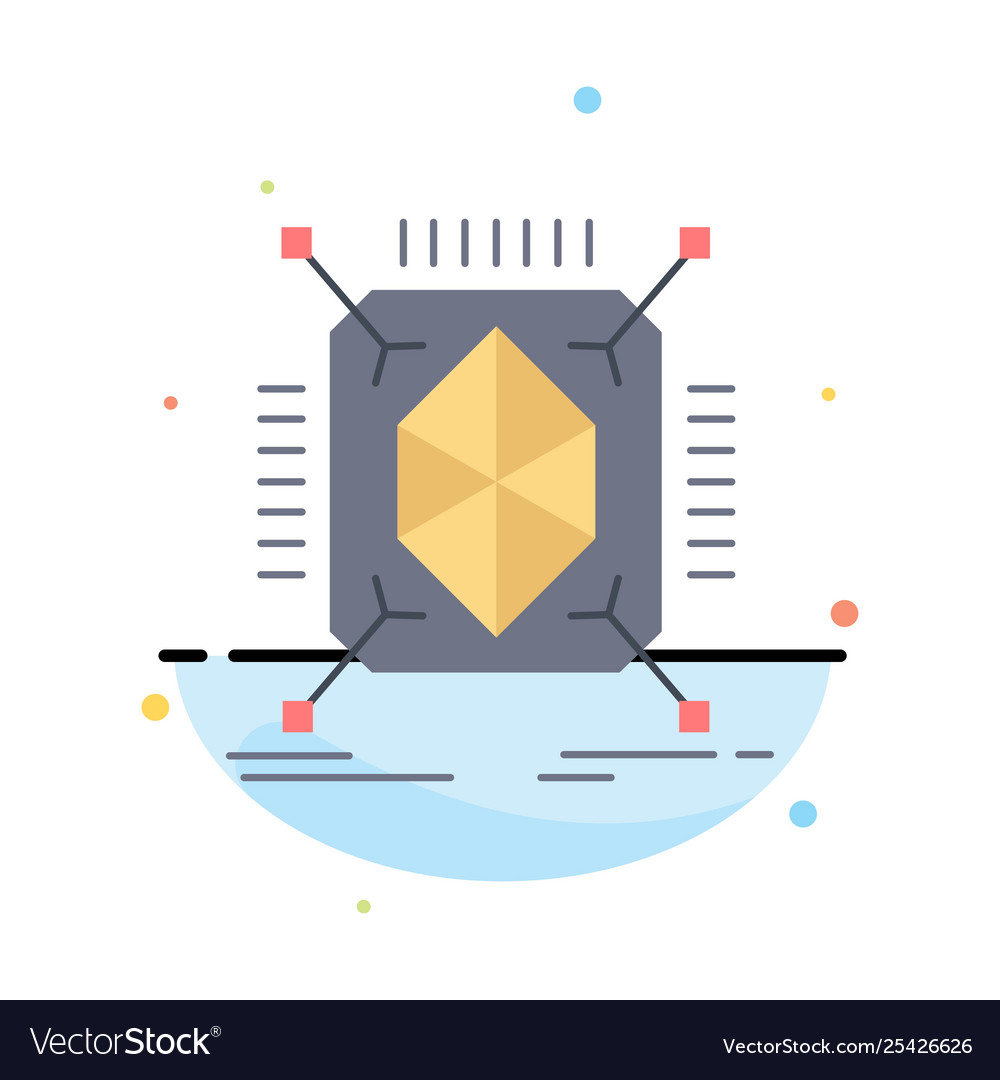 Object prototyping rapid structure 3d flat color vector image Object prototyping rapid structure 3d flat color
