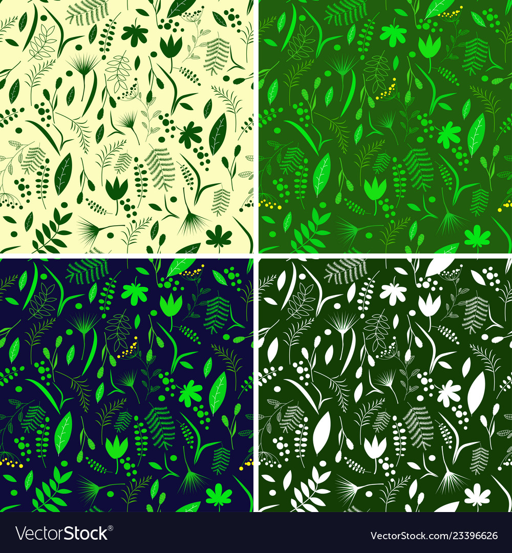 Pattern plants foliage