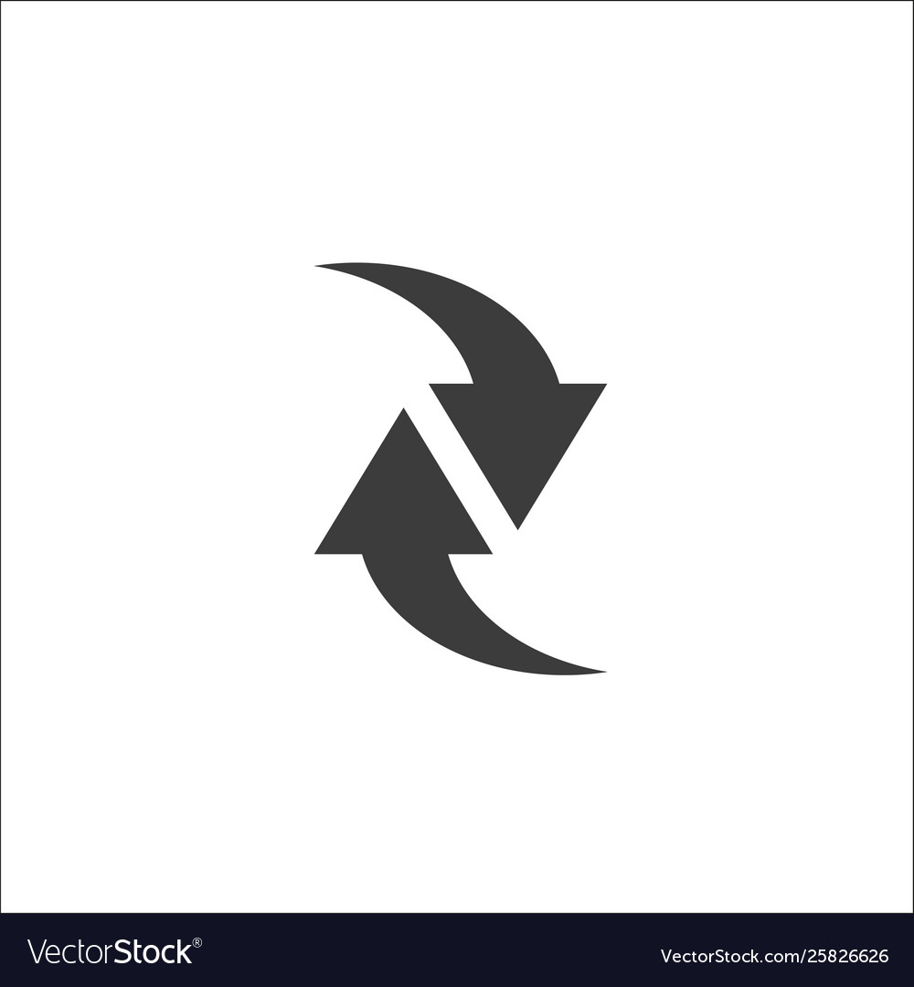 Two arrow pointer transfer each other