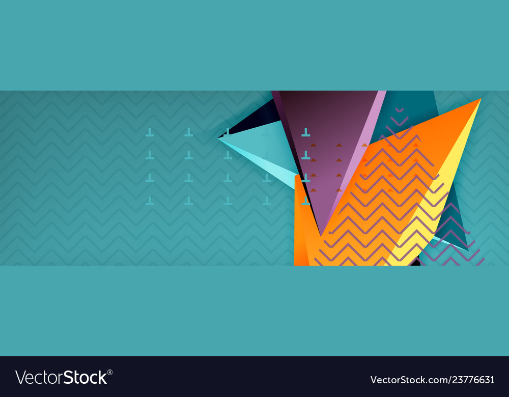 3d triangular shapes abstract background vector image 3d triangular shapes abstract background