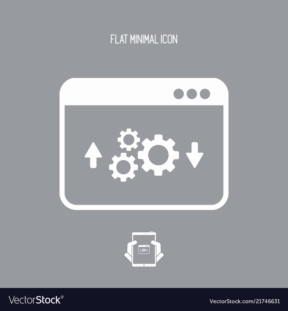 Computer transfer settings icon
