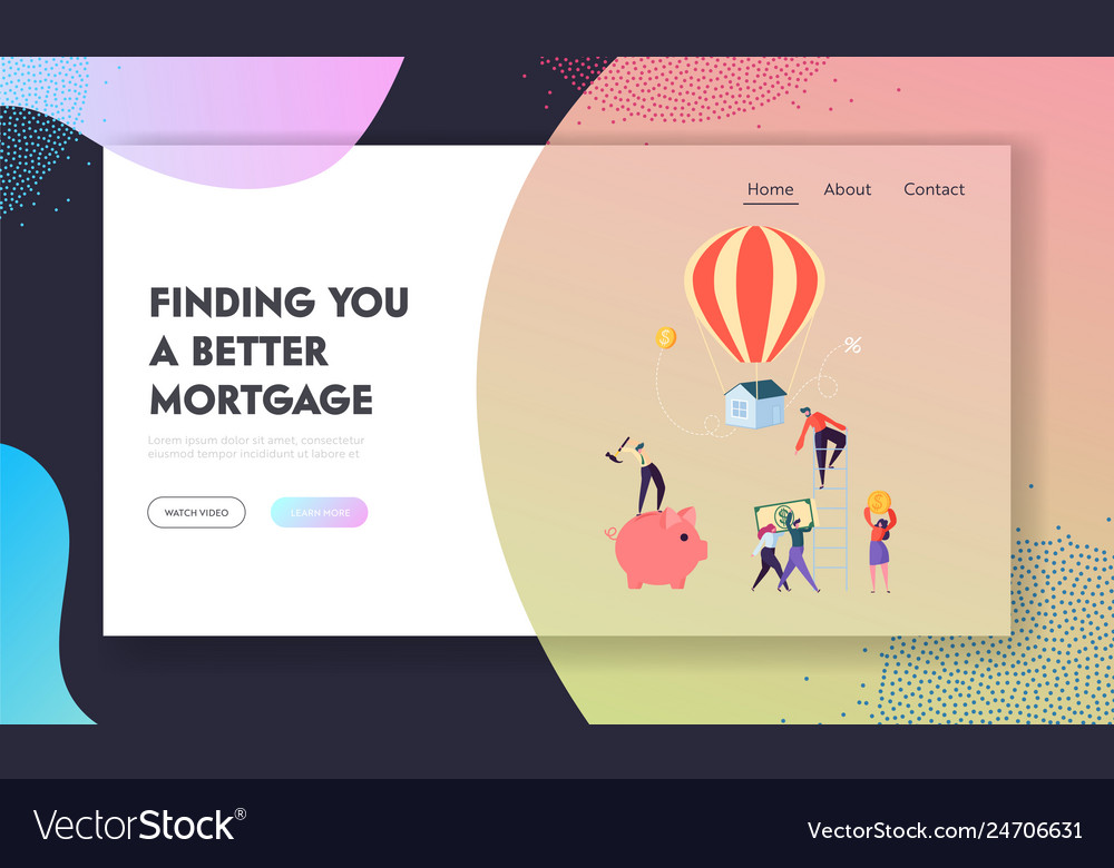 Finding better mortgage landing page