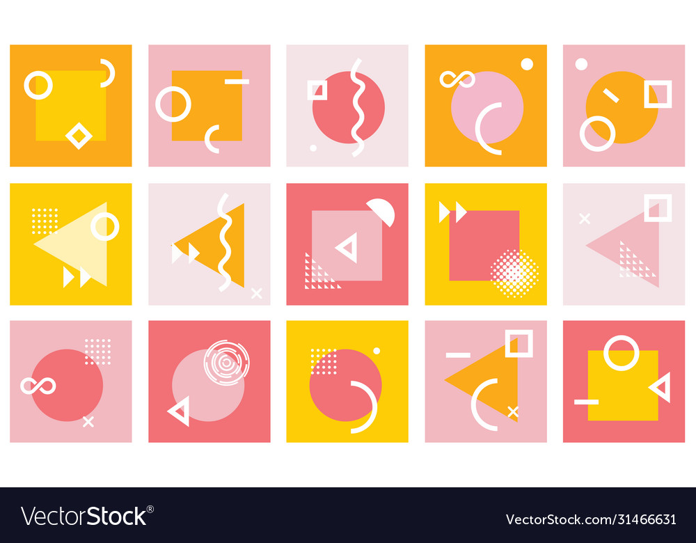 Memphis background pattern