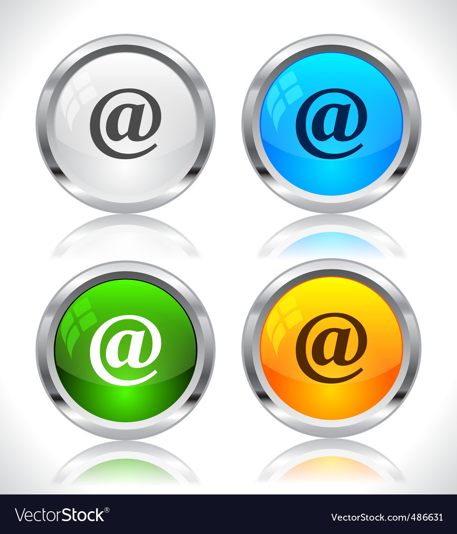 Metal web buttons