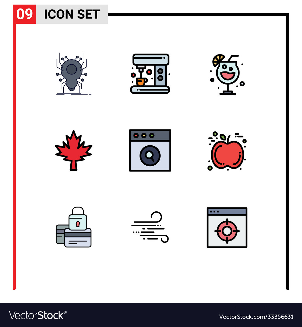 User interface pack 9 basic filledline flat