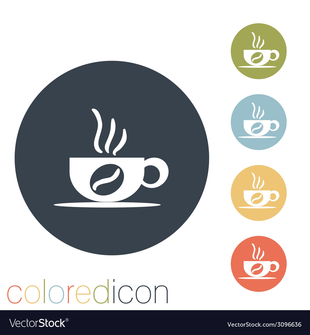 Cup of hot drink Royalty Free Vector Image - VectorStock