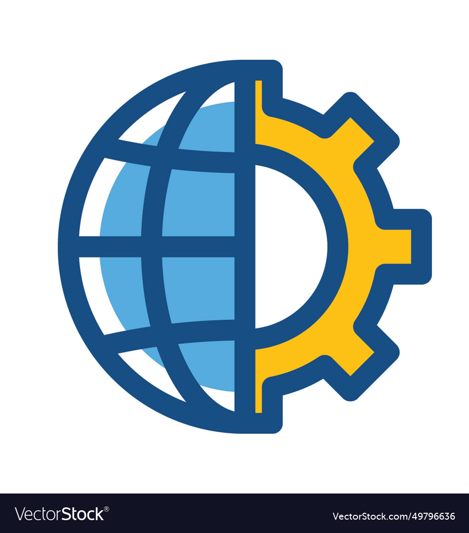 Global setting colored icon