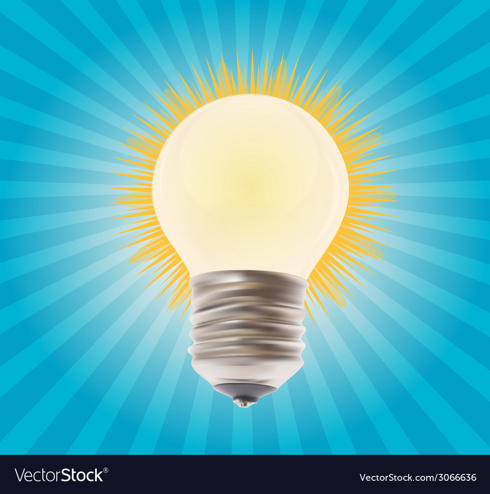 Weiße Lampe auf dem Hintergrund
