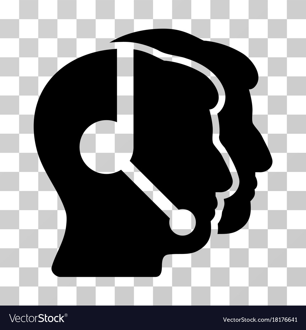 Call center operators icon