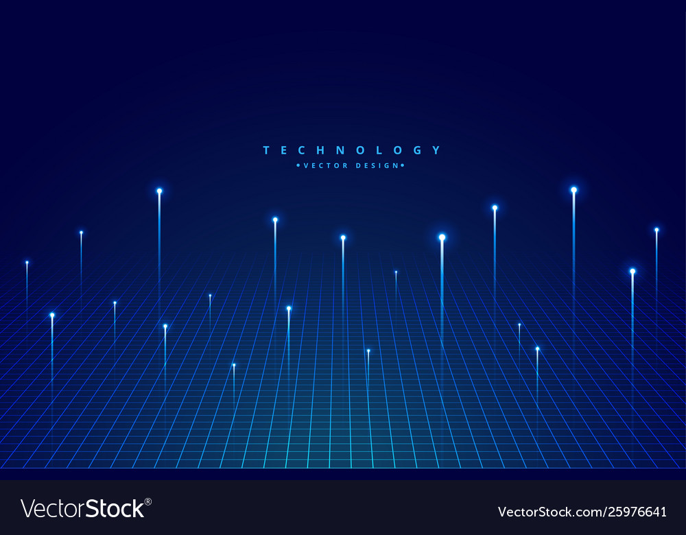 Data Technology Network Background