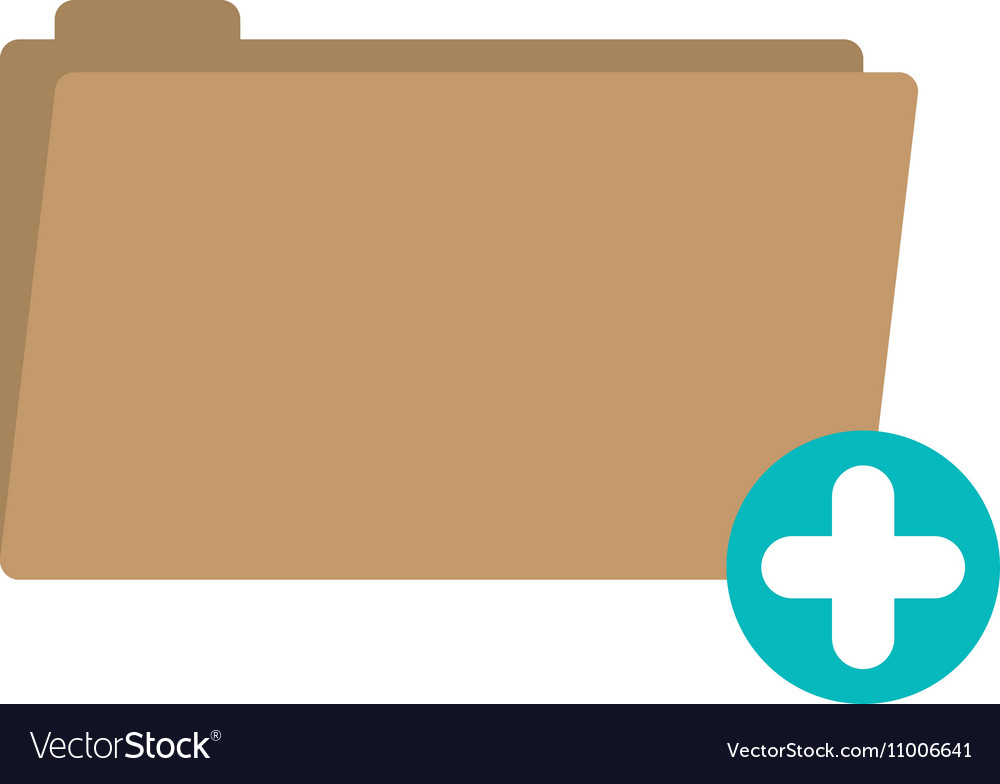Folder with symbol add more