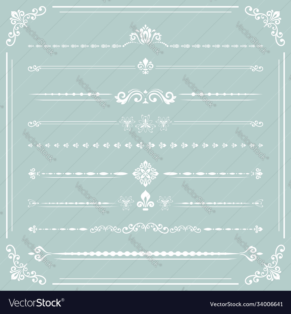 Set horizontal patterns