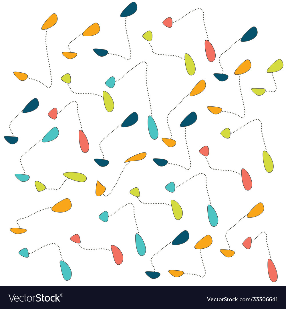 Stylized party joy fun pattern abstract Royalty Free Vector