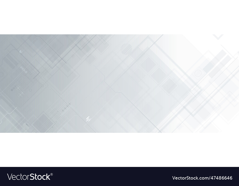 Abstract structure circuit computer technology vector image Abstract structure circuit computer technology