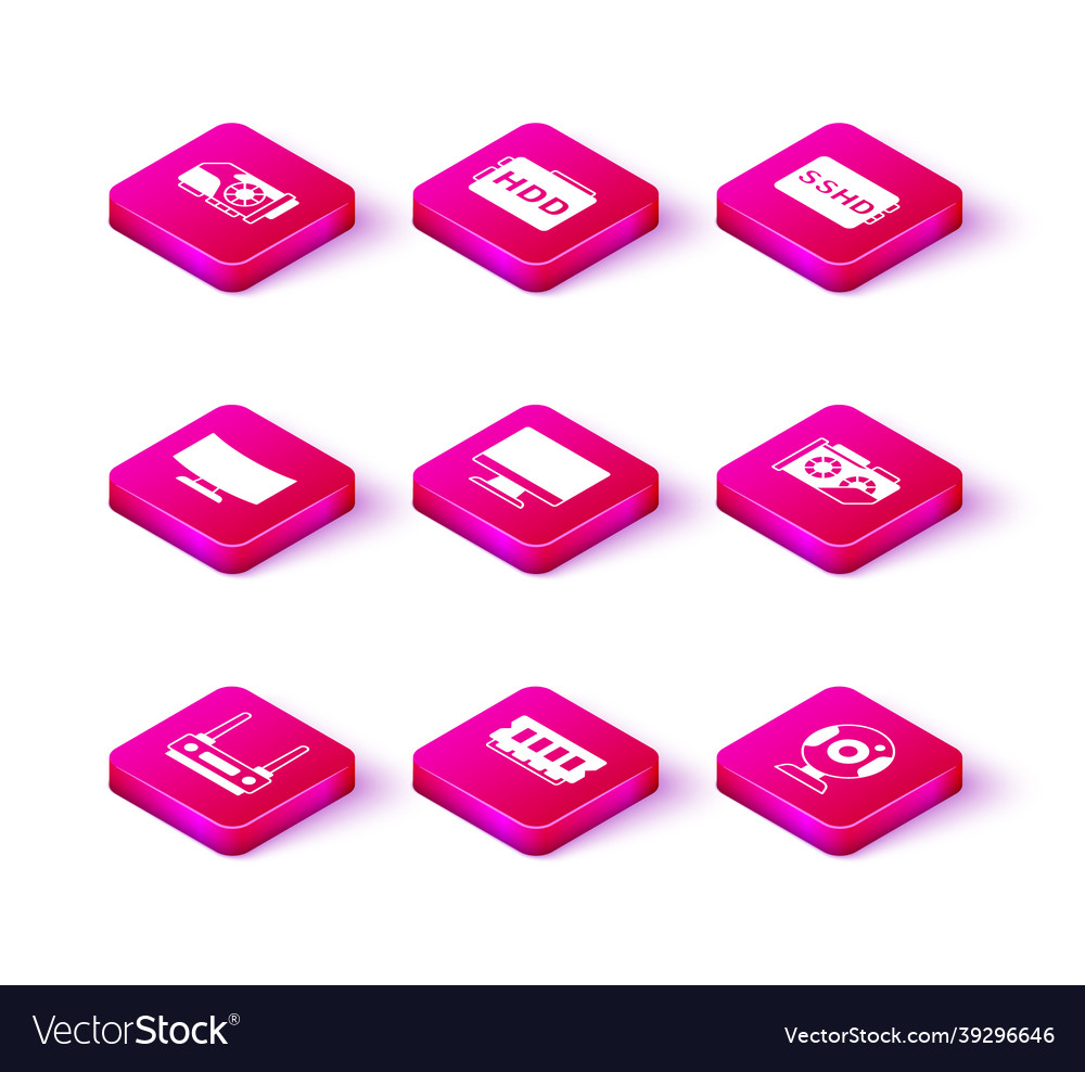 Set router and wi-fi signal ram random access Vector Image Set router and wi-fi signal ram random access