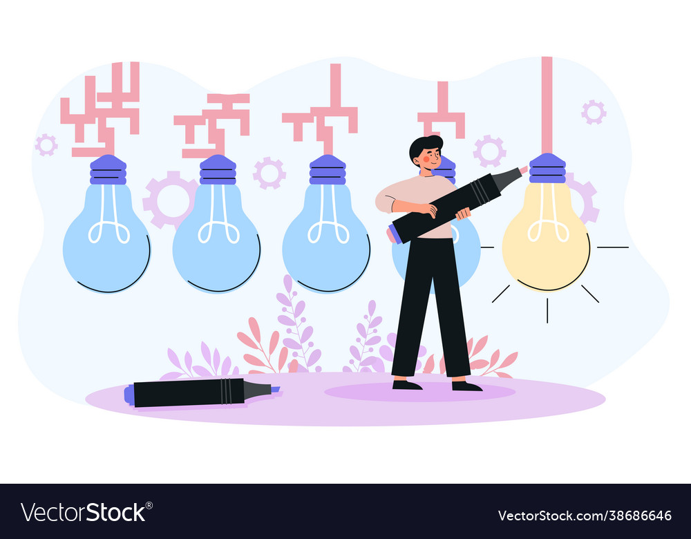 Simplify complex concept Royalty Free Vector Image