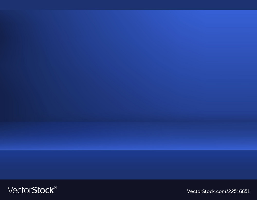 Empty color shelve with shadow vector image Empty color shelve with shadow