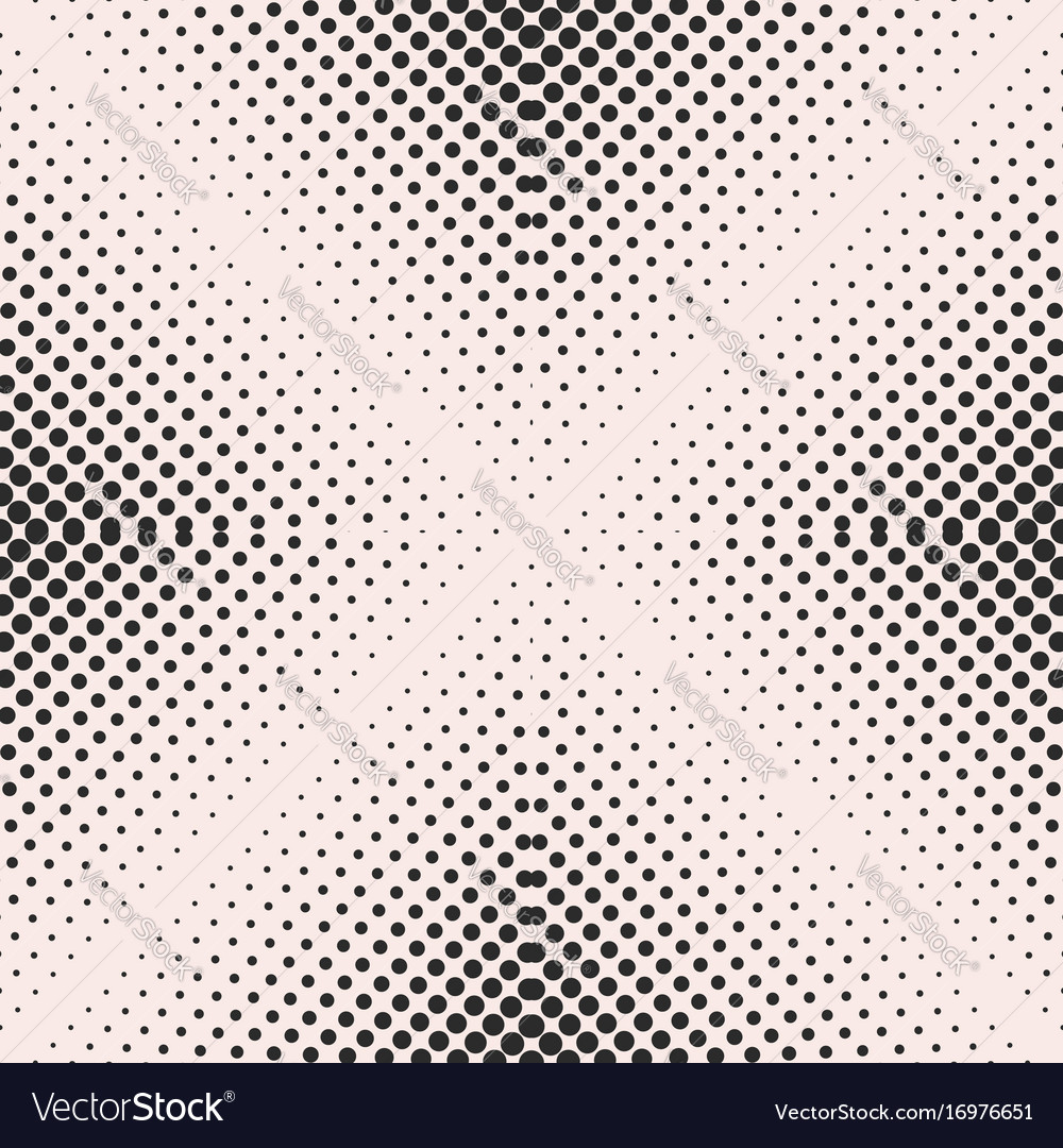 Halftone seamless pattern transition effect