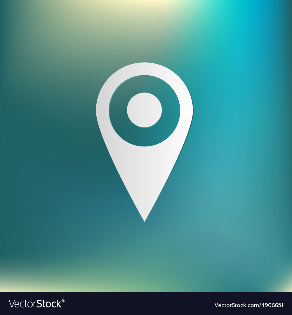Pin location on the map