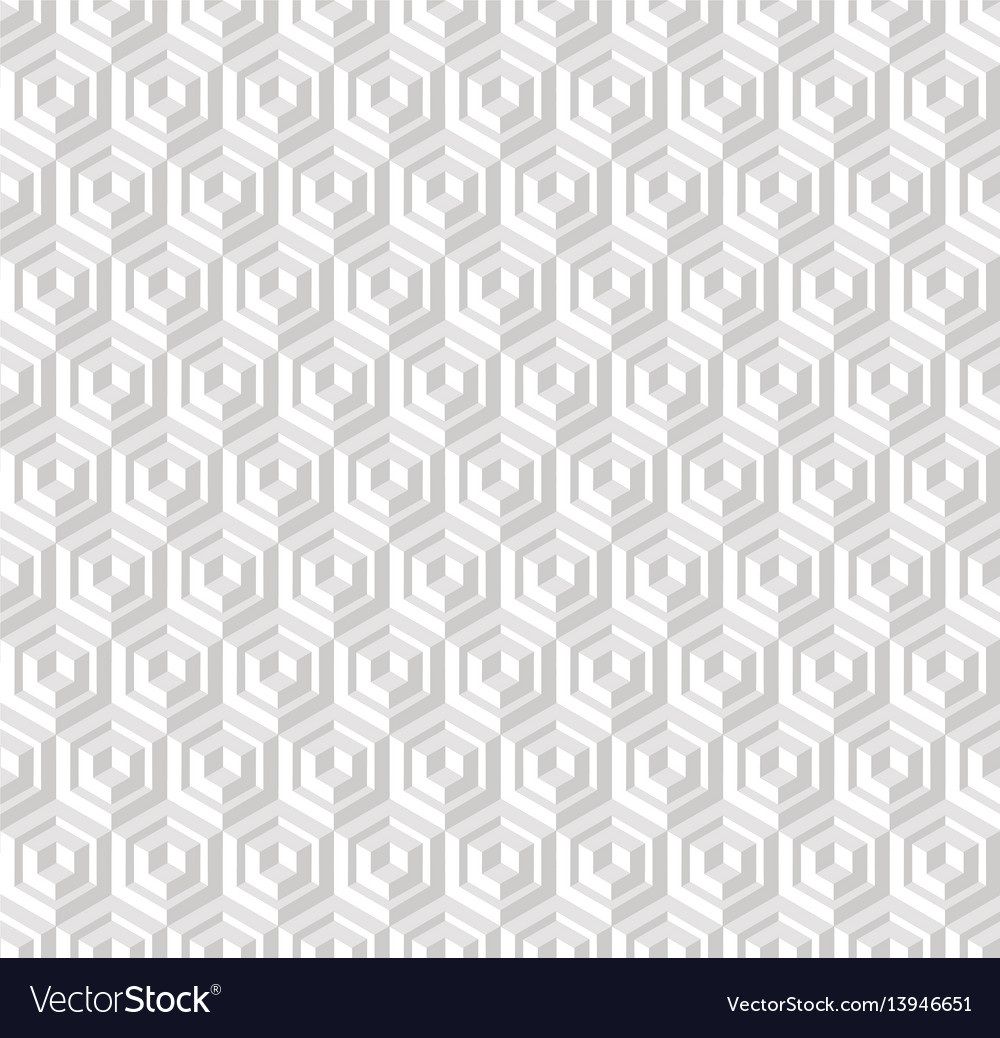 Seamless texture white geometric patterned