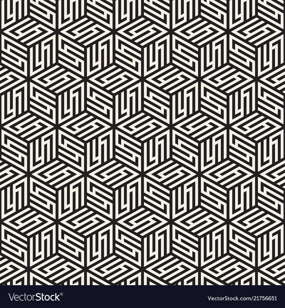 Subtle Lattice Pattern - Monochrome