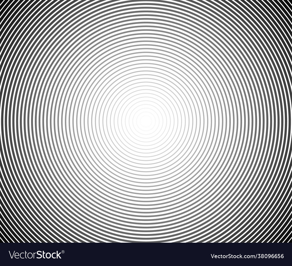 Abstract circle pattern black and white color
