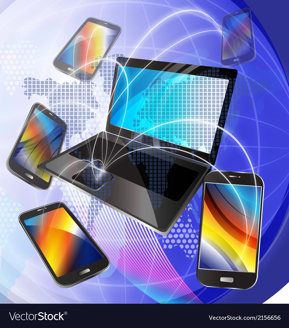 Abstract Technology Background