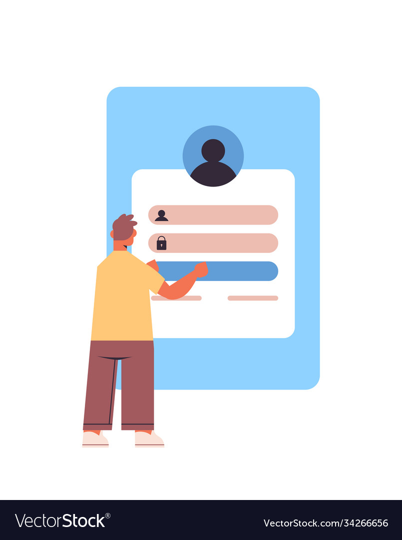 Entwickler testen neue App Features Anwendung vector image Entwickler testen neue App Features Anwendung