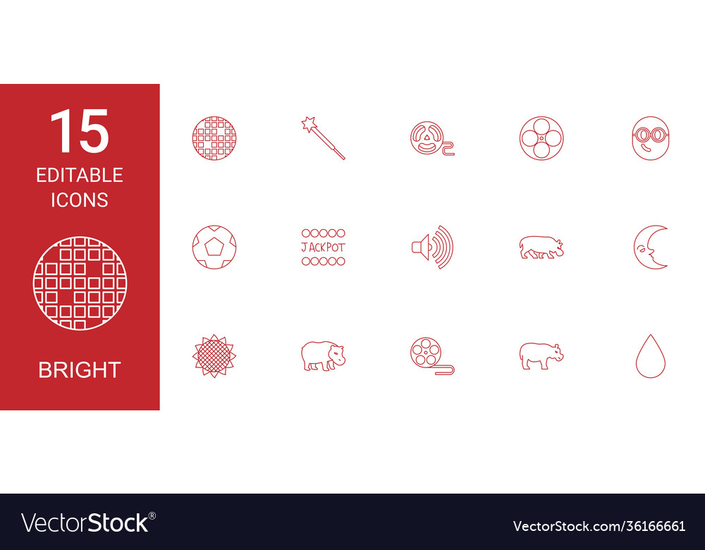 15 bright icons