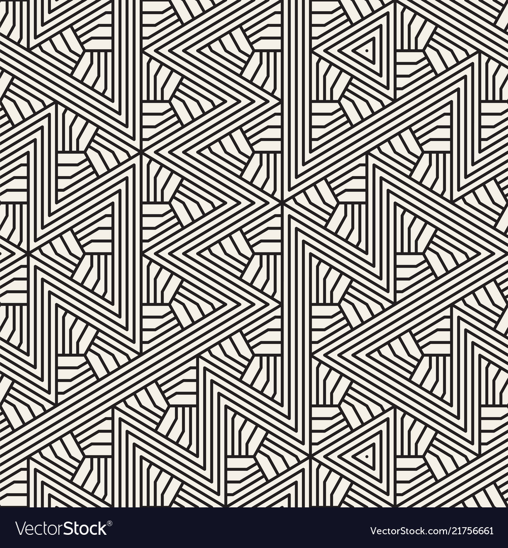 Abstract geometric pattern with stripes seamless vector image Abstract geometric pattern with stripes seamless