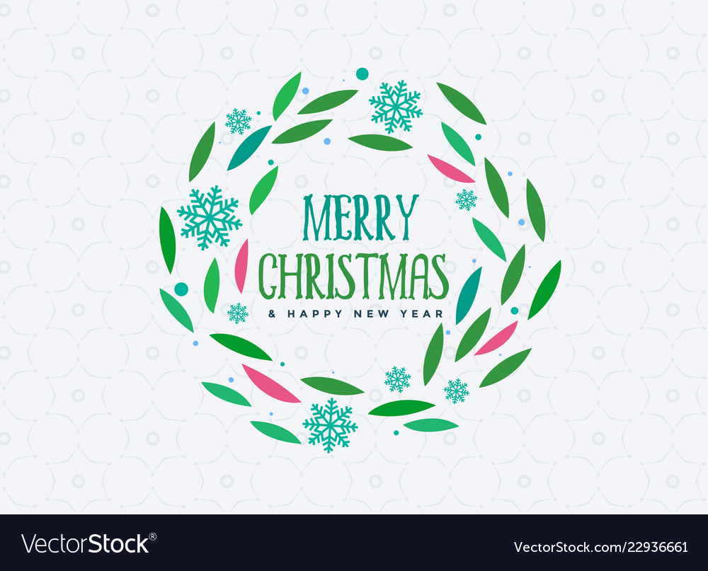 Christmas Snowflakes Vintage Background
