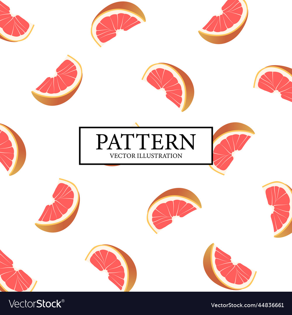 Grapefruit Slice Pattern