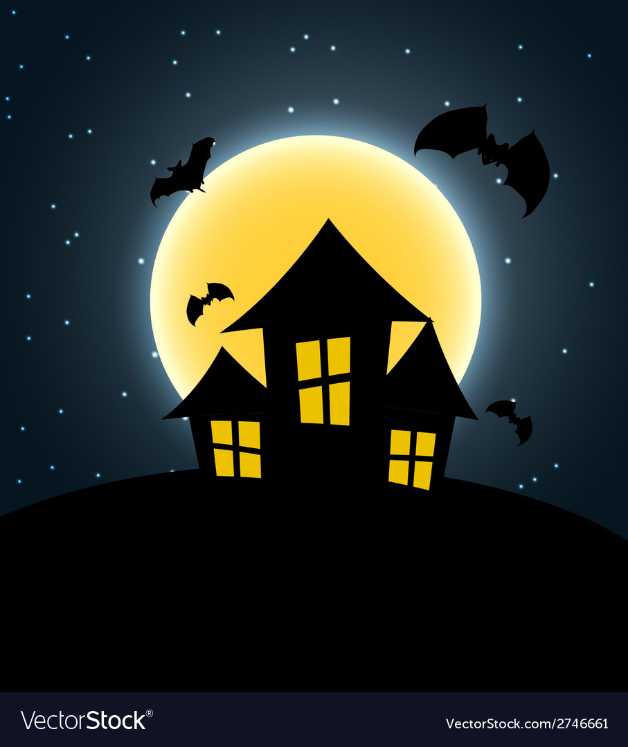 Halloween Hintergrund mit Kürbis