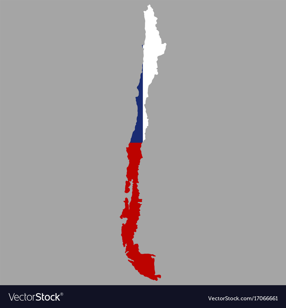 Map with flag